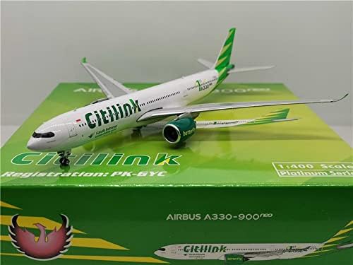 Phoenix Citilink Havayolları Garuda Endonezya Airbus A330-900neo PK-GYC 1:400 DİECAST Uçak Önceden inşa edilmiş Model