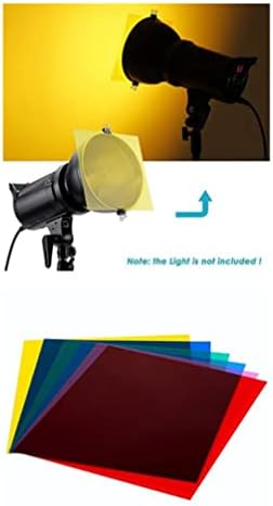 Scicalife 6 renkler Flaş Aydınlatma Jel filtre kiti Renk Düzeltme Aydınlatma için kamera flaşı flaş led ışık