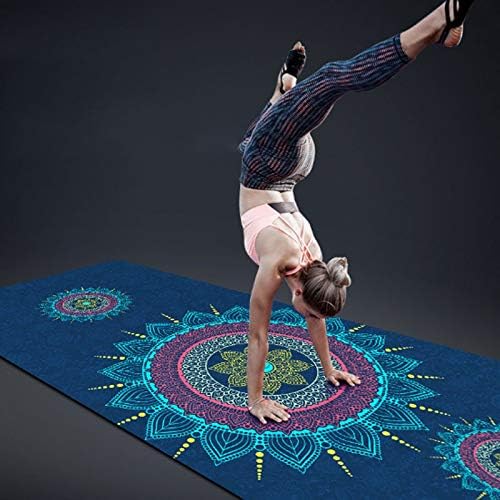OMIDM Yoga paspaslar Acemi Kaymaz Yoga egzersiz matı Düz Destek Mat Acemi Kaymaz Kalın Yoga Mat egzersiz matı egzersiz matı