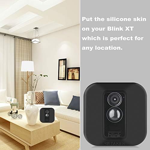 Blink XT Kılıfı, Blink XT Açık Ev Güvenlik Kamerası için Silikon Cilt UV ve Suya Dayanıklı, Kapalı Açık Blink XT Koruma Kılıfı,