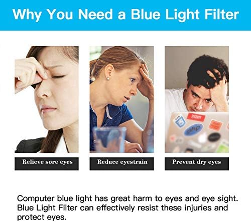 Lyaxm (2 Paket) Mat Anti Mavi Parlama Önleyici Ekran Koruyucu Apple Eski Sürüm MacBook Pro 13 İnç Retina Ekranlı 2012-2015 (Model: