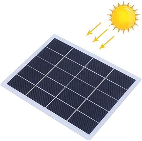 Oreilet Solar Şarj Hücre Şarj DC Çıkış Şarj Güneş Pil GÜNEŞ PANELİ, 3 W 5 V Güneş Pilleri, polikristal Silikon DIY için Bahçe