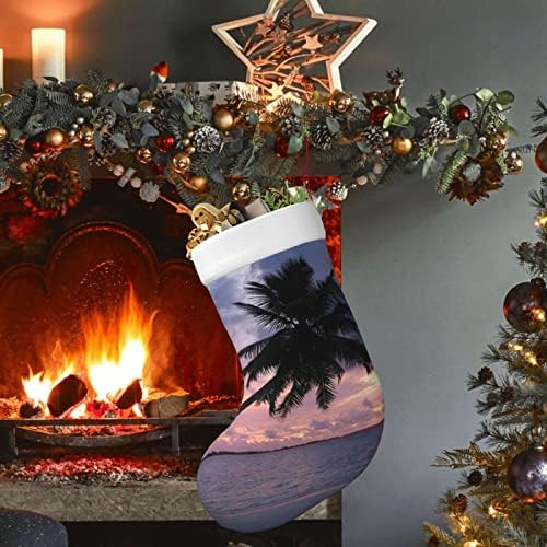 Gubndın Tropikal Palmiye Ağacı Led Noel Çorap Gece Lambası Süs Örme Dekorasyon hediye keseleri Çocuklar için Parti Aksesuar Kutlamaları