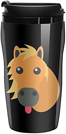 At Kullanımlık Kahve kapaklı kupa Yalıtımlı seyahat Bardak Çift Duvar Kupası Ofis Ev Araba Spor 250 ml