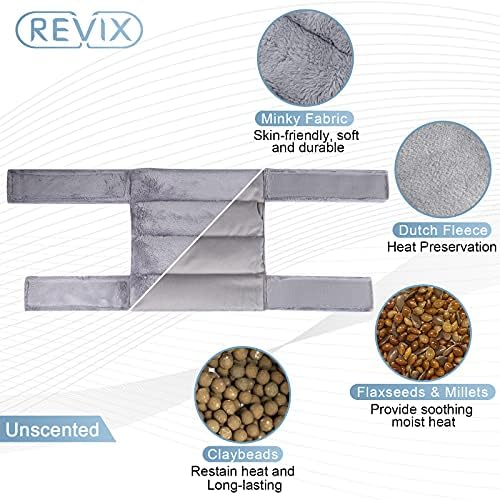 REVIX Mikrodalga İsıtma pedi için Diz Ağrı kesici ve Artrit Dirsek, Kas ve Eklem, mikrodalga ısıtmalı Diz Wrap için tenisçi dirseği