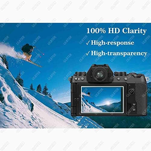 Fujifilm X-S10 Fuji XS10 Dijital Kamera için X-S10 Ekran Koruyucu, ULBTER 0.3 mm 9 H Sertlik Temperli Cam Koruyucu Anti-Çizilme