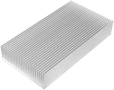 Nxtop Gümüş Ton alüminyum radyatör soğutucu ısı emici 150x80x27mm, 6 x 3 x 1.1(LWH)