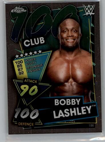 2021 Topps KROM WWE Slam Attax 186 Bobby Lashley