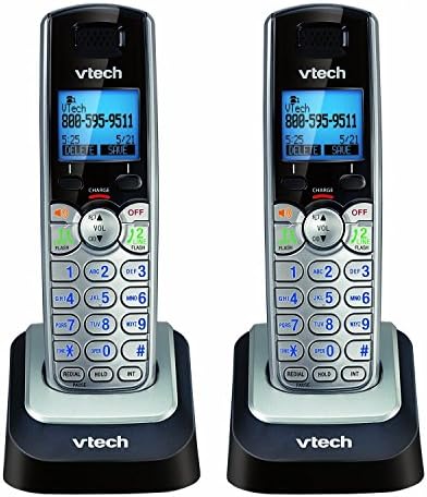 VTech DS6101 Aksesuar Ahize için VTech DS6151, Gümüş. 2 Pack