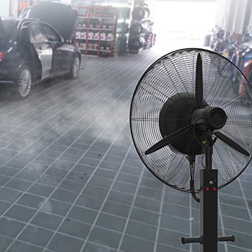 Standı Fan Elektrikli Fan Büyük Sis Fan Salınımlı ayaklı fanlar Ayakta Soğutma Fanı 75-İnç 3 Hız Ayarı Sessiz Çalışma Hava sirkülatör
