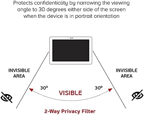 celicious Gizlilik 2 yönlü Anti-Casus filtre ekran koruyucu Film Lenovo Tab P11 Pro ile uyumlu