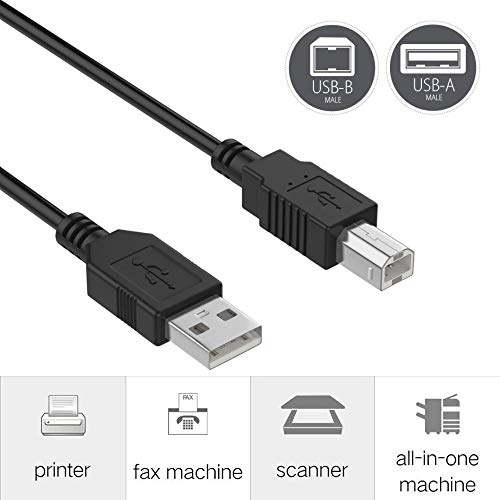 SupplySource 6ft USB Veri senkronizasyon kablosu kablosu Kurşun Değiştirme için Alesis DM6 Stüdyo Kiti Elektronik Davul Modülü