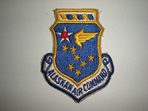 Işlemeli Yama-Kadınlar için Yamalar Adam-USAF Vintage Alaskan HAVA Komutanlığı Yama-Renk