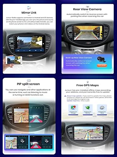 Artsxw Çift Din Araba Stereo FM Radyo ile 9 İnç Dijital Ekran Araba Ses Çalar için Hyundai H1 2017-2018 GPS Desteği ile Tak ve