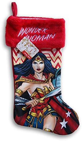 Wonder Woman Tatil Noel Çorabı-10 x 18 İnç