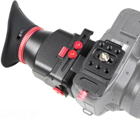 YENİ Fotoğraf ve Sinema PNC VF-4 LCD evrensel Görüş Bulucu DV kamera İÇİN LED ışık SLR B