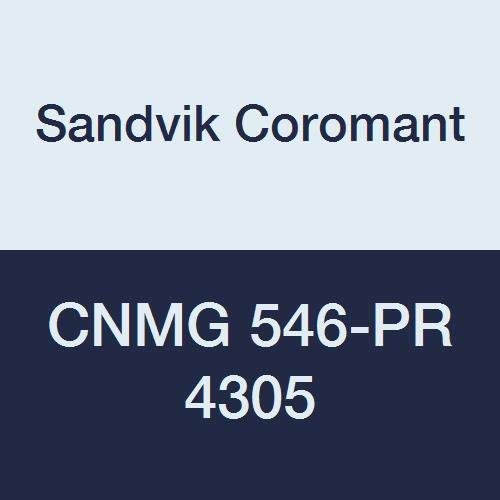 Sandvik Coromant, CNMG 546-PR 4305, Tornalama için T-Max P Kesici Uç, Karbür, Elmas 80°, Nötr Kesim, 4305 Kalite, Ti (C, N) +