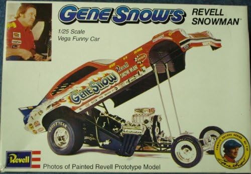 1459 Gene snow'un Revell Kardan Adam Vega Komik Araba 1/25 Ölçekli Plastik modeli Kiti, Montaj İhtiyacı