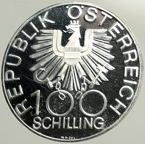 1979 1979 AVUSTURYA Viyana Katedrali Neustadt PRF AR 100 Schilling İyi Sertifikasız