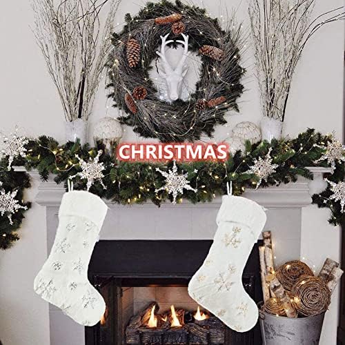 shelly ev Noel Stocking Noel Dekorasyon için led ışık ile Unicorn Sparkly Sequins Çorap (Unicorn)