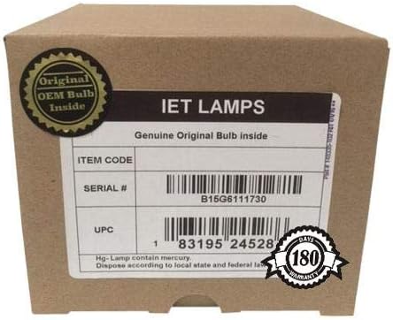 IET Lambalar-Orijinal Orijinal Yedek Ampul / lamba için OEM Konut ile EPSON EB-Z8000WU (2 Lambalar) Projektör (Güç Ushıo tarafından)