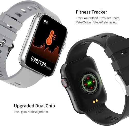 Erkekler / Kadınlar için SmartWatch Bluetooth Çağrılı 1.6 Dokunmatik Ekranlı Saat Spor Fitness takip chazı IP67 Su Geçirmez Kalp