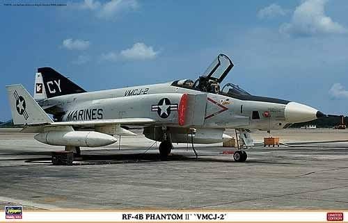 HASEGAWA 09973 1/48 RF-4B Fantom II VMCJ-2 Sınırlı Sayıda
