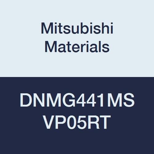 Mitsubishi Malzemeleri DNMG441MS VP05RT Karbür DN Tipi Negatif Tornalama Ucu Delikli, Sabit Kesim, Kaplamalı, Eşkenar Dörtgen