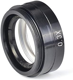 HAYEAR 0.3 X Stereo Mikroskop Yardımcı Barlow Objektif Lens için 0.7 X-4.5 X Objektif Lens