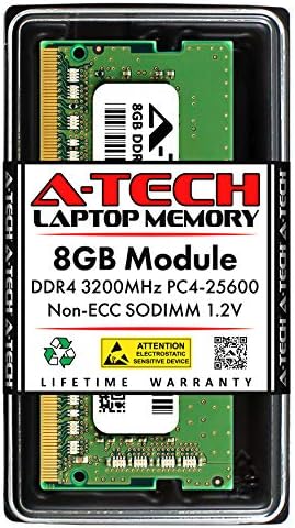 Acer Predator Helios 300 PH317-55-759N için A-Tech 8 GB RAM Oyun Dizüstü / DDR4 3200 MHz SODIMM PC4-25600 (PC4-3200AA) Bellek