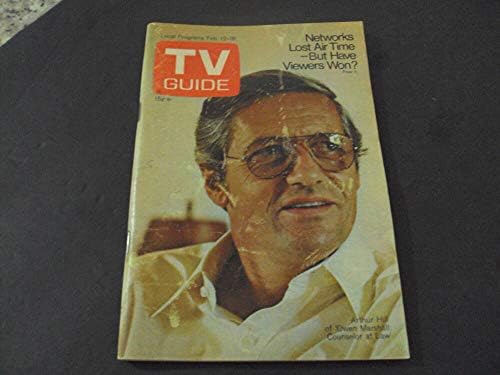 TV Rehberi 12-18 Şubat 1972 Owen Marshall'dan Arthur Hill Hukuk Danışmanı
