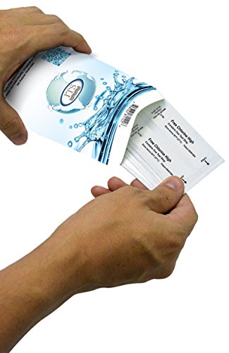 Endüstriyel Test Sistemleri 481122 WaterWorks Hr Serbest Klor Test Şeritleri 30 Paket
