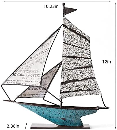 Denizcilik Korsan Model Gemi Ev Dekor Heykeli, Metal Yelkenli Oyuncaklar Heykel Decoractive, Serin Yelkenli Gemi Hediyeler için