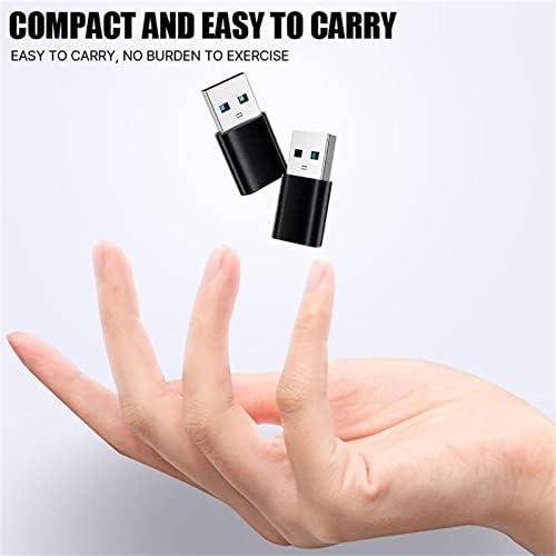Niaviben Adaptörü USB C Dişi USB A Erkek Adaptör Tipi C Şarj Fişi Güç Dönüştürücü Şarj Veya Veri Aktarımı için Taşınabilir Günlük
