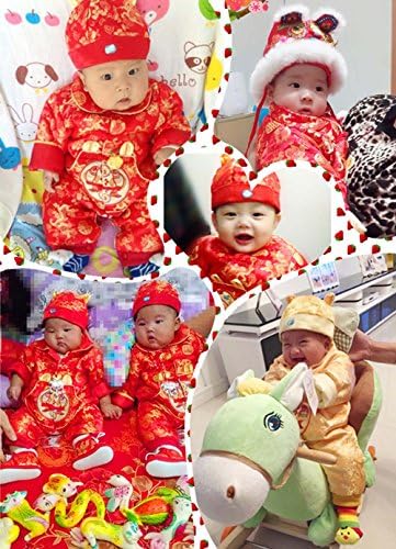 CRB Moda Bebek Yenidoğan Erkek Kız Çin Yıl Asya Gömlek Kıyafet …