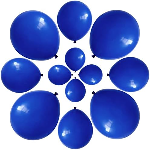 Kraliyet Mavi Balonlar Farklı Boyutları Paketi 5 İnç 12 İnç 18 İnç Koyu Mavi Balonlar Erkek Doğum Günü Partisi Balonlar 2022