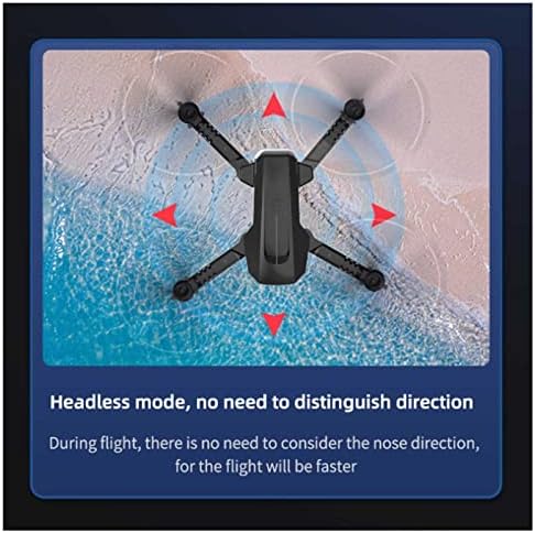 Çift Kameralı Yetişkinler için Küçük Dronlar, Mini HD Hava Fotoğrafçılığı 4K Dört Eksenli Uzaktan Kumandalı Drone, Telefon Kontrolü,