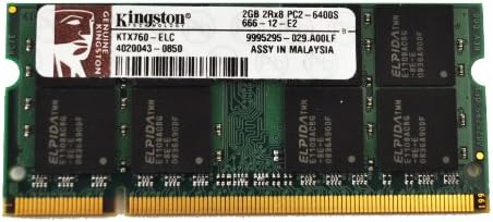 Sadece Dizüstü bilgisayarlar için-2GB Kingston KTX760-ELC DDR2 SODIMM 200PİN