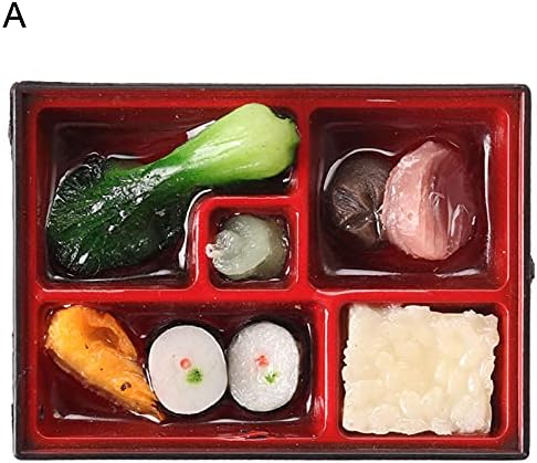 IKAXIYO Mini Suşi yemek kabı Canlı Görünüm Solmaz DIY Zanaat Gıda Mutfak Aksesuarları Minyatür yemek kabı Oyuncak Çocuklar için