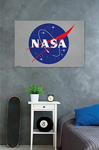 Trends International NASA-Logo Duvar Posteri, 22.375 x 34, Çerçevesiz Versiyon