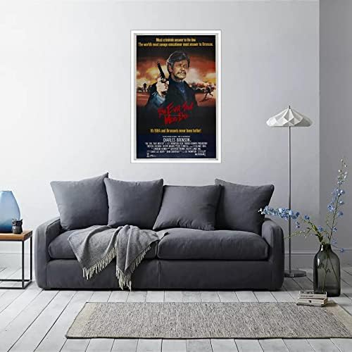Erkeklerin Yaptığı Kötülük Lobi Kartı film afişi Charles Bronson Tuval Baskılar Posteri Duvar Sanatı Ev Ofis Sinema Süslemeleri