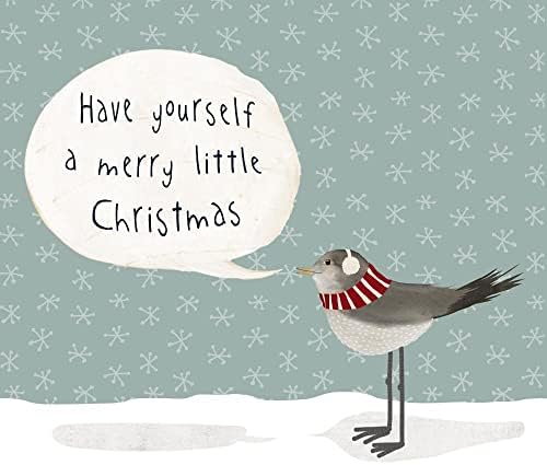 20 Set Bireysel Oymacılık Kağıt Parti Peçeteler Merry Little Noel Kuşlar Suluboya Dekor Öğle Yemeği Peçete için bir Doğum Günü,