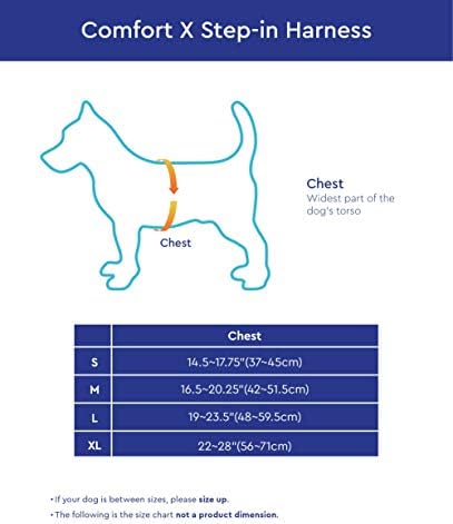 Gooby Konfor X Adım Koşum - Hiçbir Çekme Küçük Köpek Koşum Patentli Ayarlama ile Choke-Ücretsiz X Çerçeve-Mükemmel Halindeyken