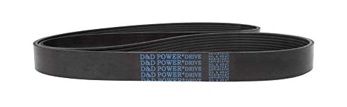 D & D PowerDrive 20PL1370 Metrik Standart Yedek Kayış, Kauçuk, 1 Bant