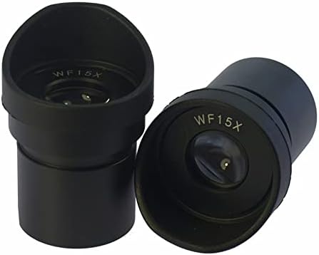 TYZK Mikroskop Kiti WF15X / 15mm Mercek Lens Geniş Açı Stereo Mikroskop Mercek Lens Dağı 30mm Mikroskop Lens Adaptörleri