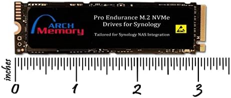 Arch Bellek Pro Dayanıklılık 1 TB M. 2 2280 PCIe (3. 0x4) NVMe Katı Hal Sürücü (QLC) Synology NAS Sistemleri için RS2421+
