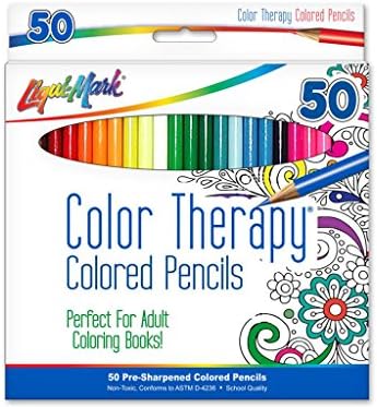 LIQUI-MARK Set Terapi 50 adet Lıquımark Renkli Kalem SetColorTherapy