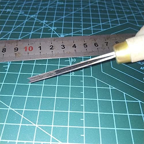 Oyma bıçağı keski YENİ 1.5-8mm V Tipi Ağaç İşleme Keskiler Kırpma üçgen El Ahşap Oyma ağaç işleme için (Bıçak Boyutu : 8mm)