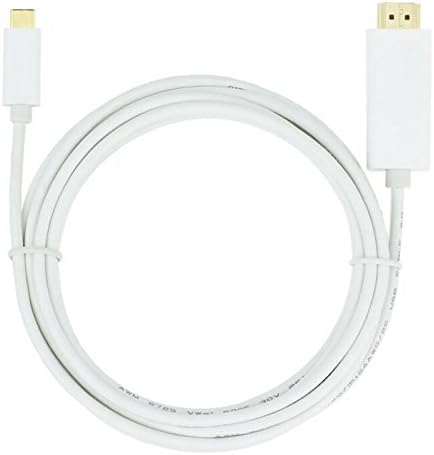 Konnektörler Chenyang 1.8 m USB-C Tipi C USB 3.1 Erkek HDMI Uyumlu 1080 P HDTV Kablosu Laptop ve Chrombook için- (CN, Kablo Uzunluğu:
