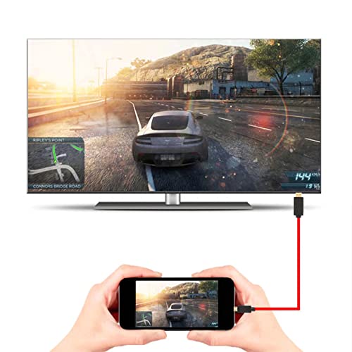 Android Samsung Telefonlar için HDMI 1080p Kablosuna 3'ü 1 arada USB/HDMI/MHL Adaptörü